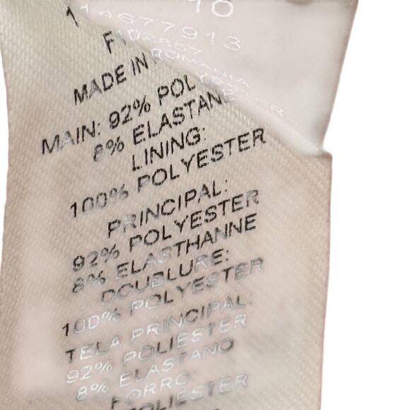 Asos Design Womens Orange Ruched Off The Shoulder Puff Sleeve Sheath Dress sz 10 - Picture 15 of 16